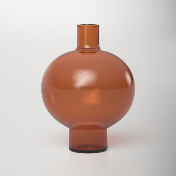 Geri Glass Table Vase & Reviews AllModern